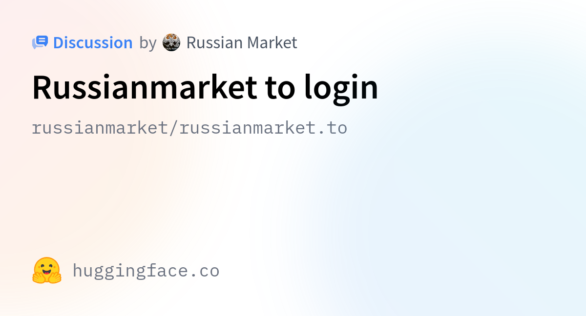 russianmarket/russianmarket.to · Russianmarket to login