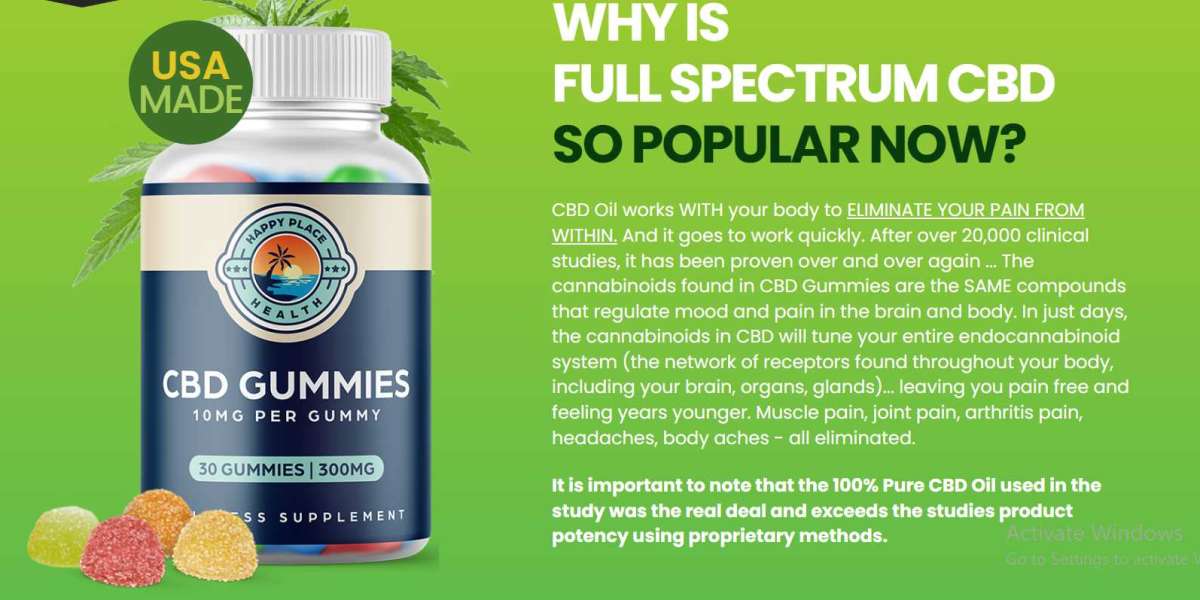 Happy Place Health CBD Gummies USA Official Website, Price & Reviews [2024]